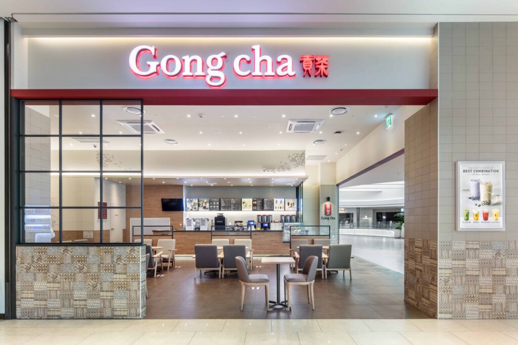Gong cha establishment exterior